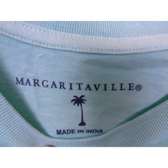 Margaritaville Short Sleeve T-Shirt Aruba‎ Blue The Manana Watering Hole Mens S - Picture 6 of 7